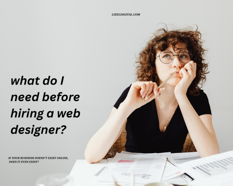 What to prepare before building a website.
